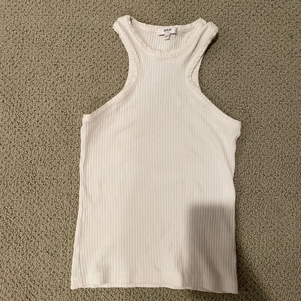 AGOLDE Ribbed Razor Back Top - Picture 2 of 4